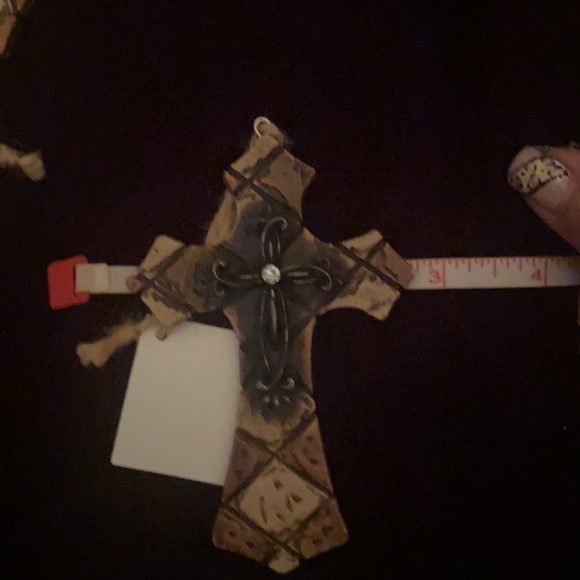 8 rhinestone cross ornaments - Picture 5 of 12